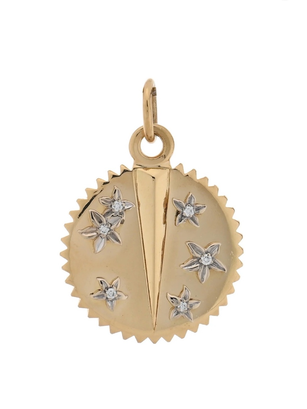 Foundrae 18k Gold Baby Medallion Charm